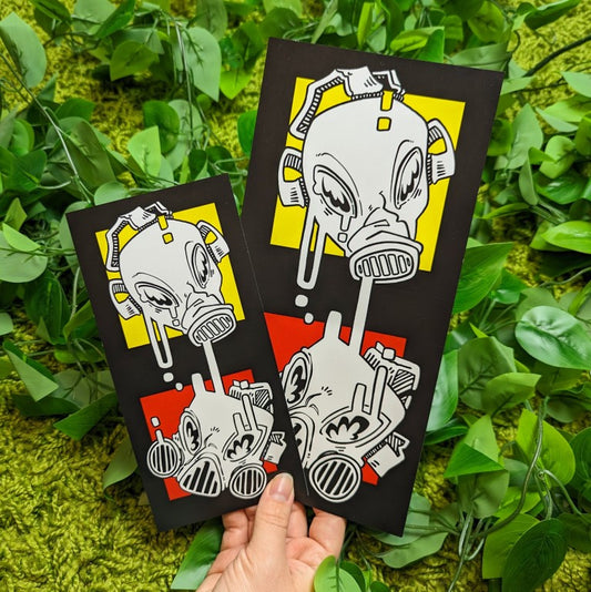 Gas Mask Long Prints