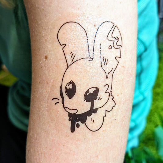 Dripping Gore Animal Temporary Tattoos