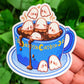 Ghost Hot Chocolate Stickers