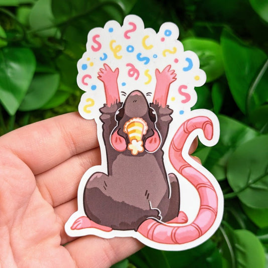 Rat Party Stickers