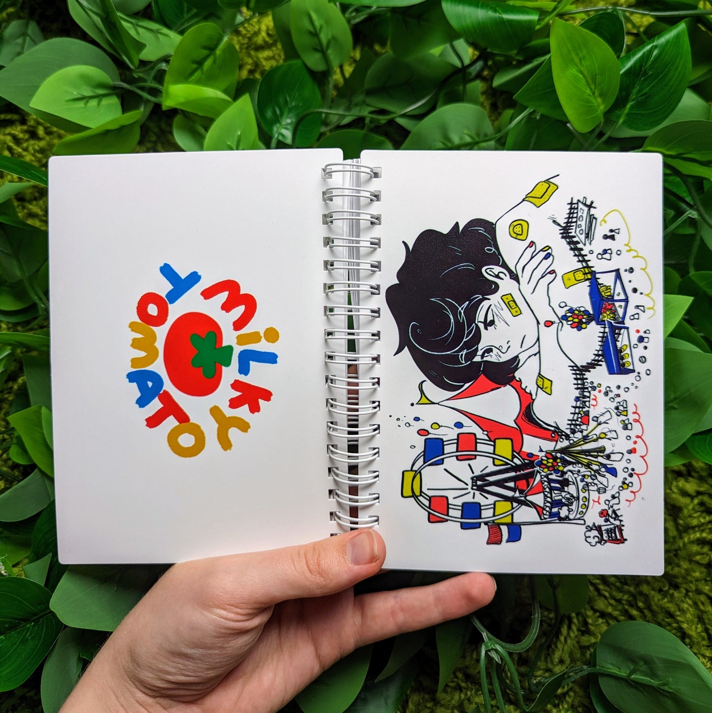 Circus Daydream Small Reusable Sticker Book