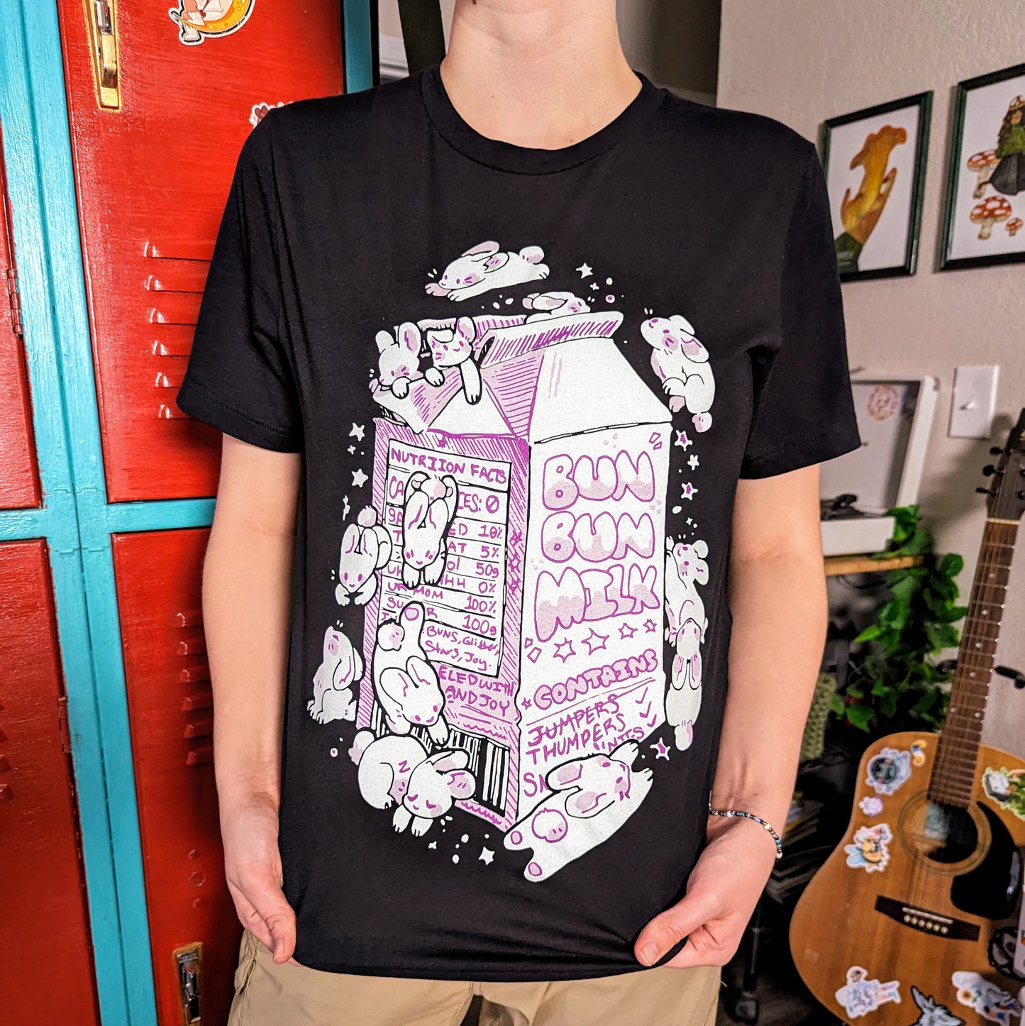 Short-Sleeve Space Bun Bun T-Shirt