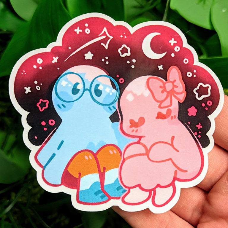 Ghost Date Stickers