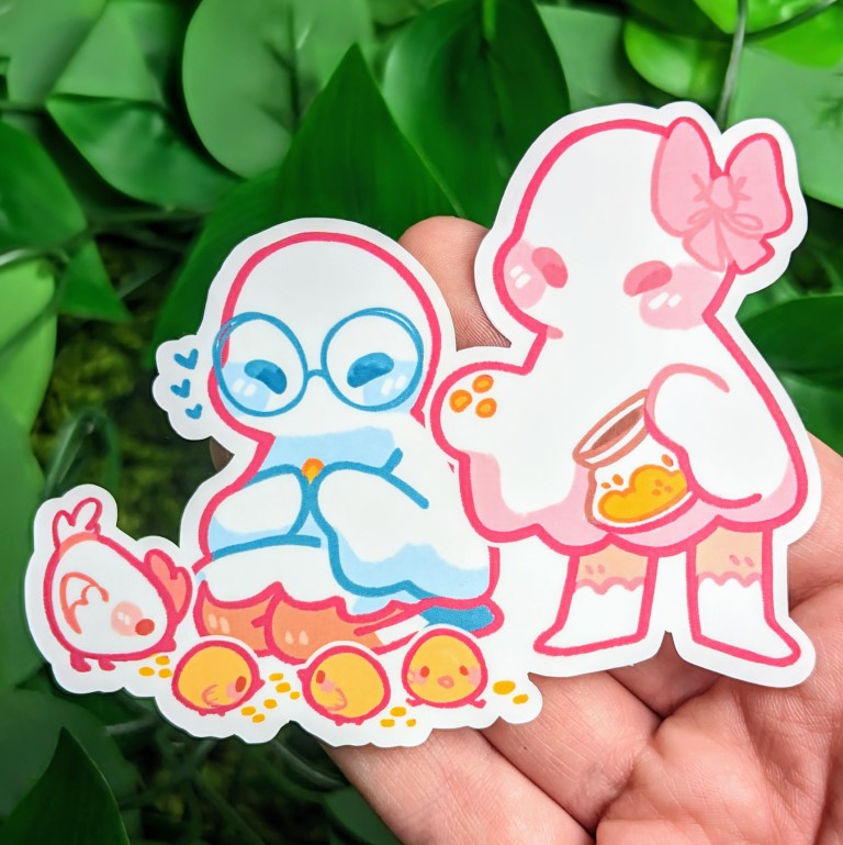 Ghost Date Stickers