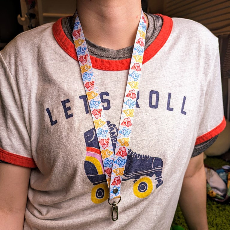 Cute Lil Clowns Lanyard
