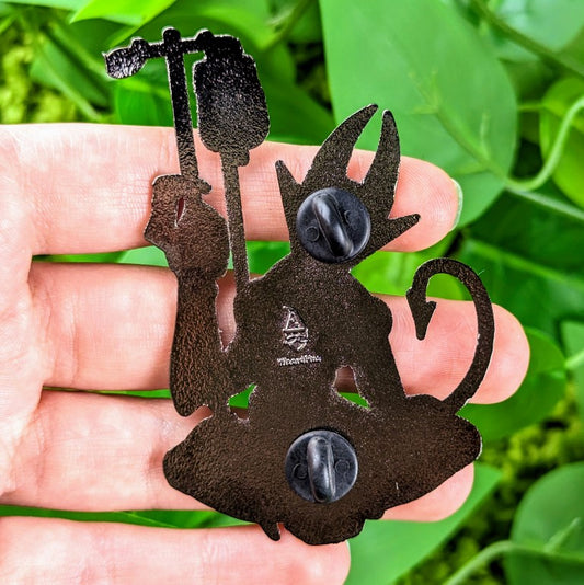 Blood Bag Demon Enamel Pin