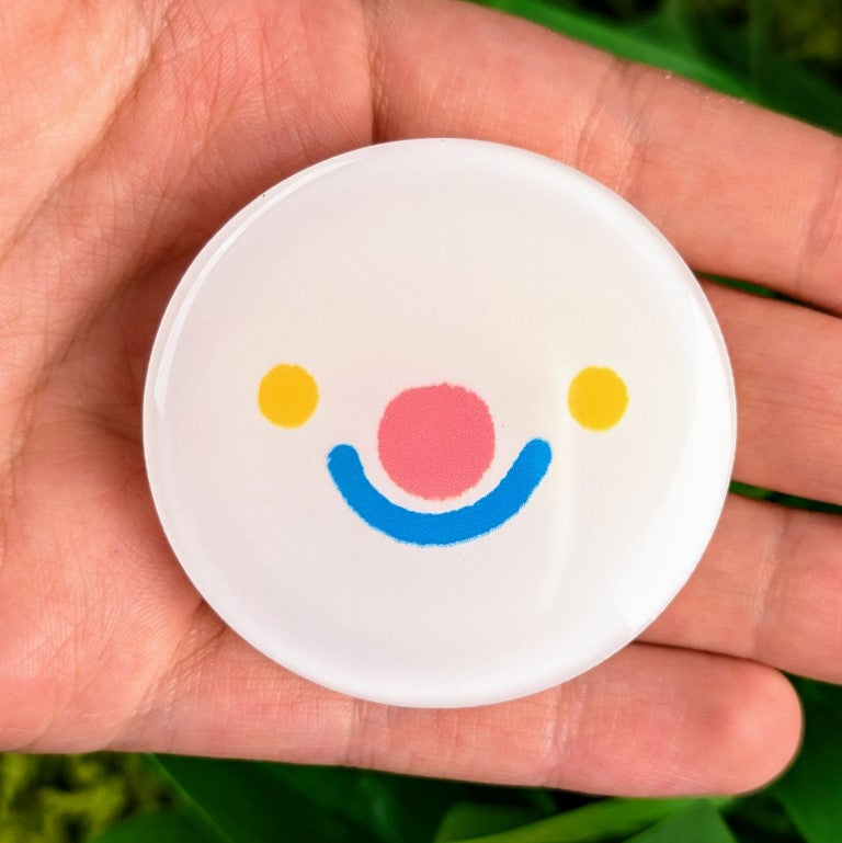 Silly Clown Face Phone Grip
