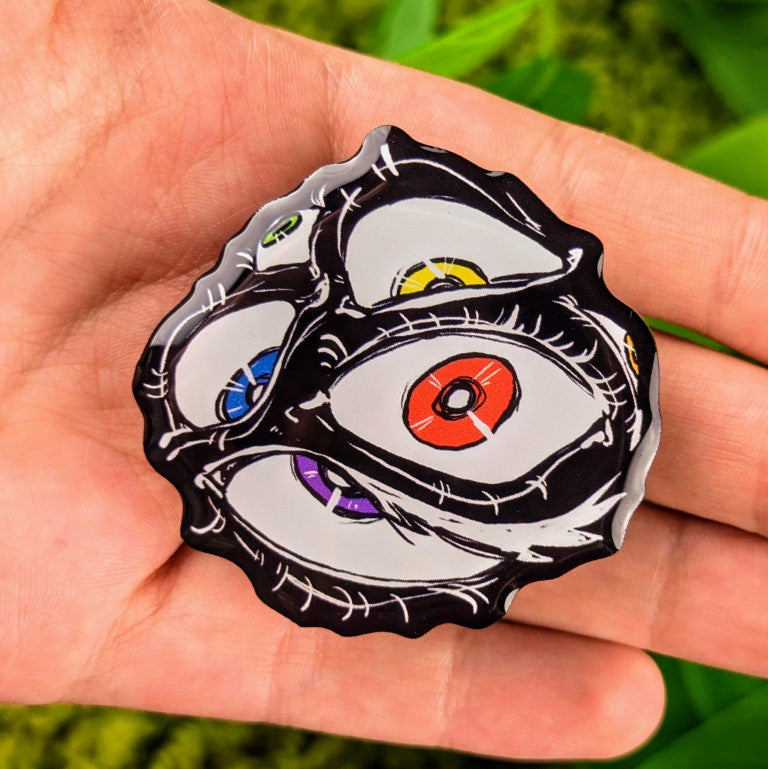 Rainbow Eyes Phone Grip