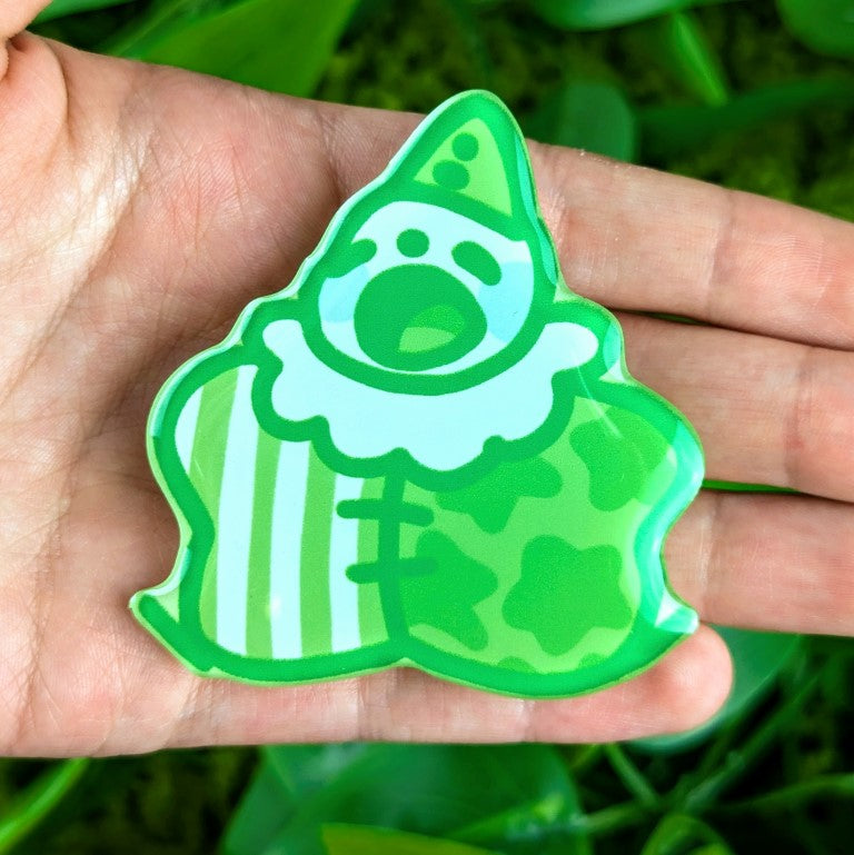 Lil Green Clown Phone Grip
