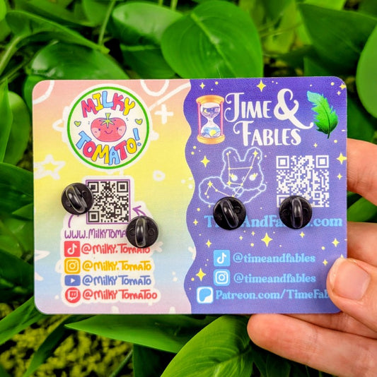 Fairy Friends Collab Enamel Pin and Shark Fairy Sticker Set!