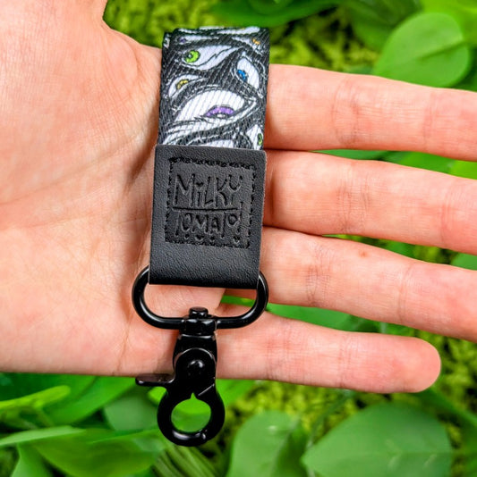 Rainbow Eyes Wrist Lanyard!