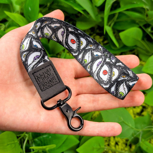 Rainbow Eyes Wrist Lanyard!