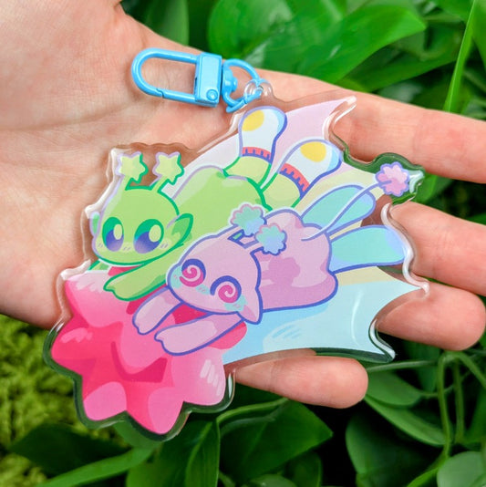 Cute Alien Keychains!