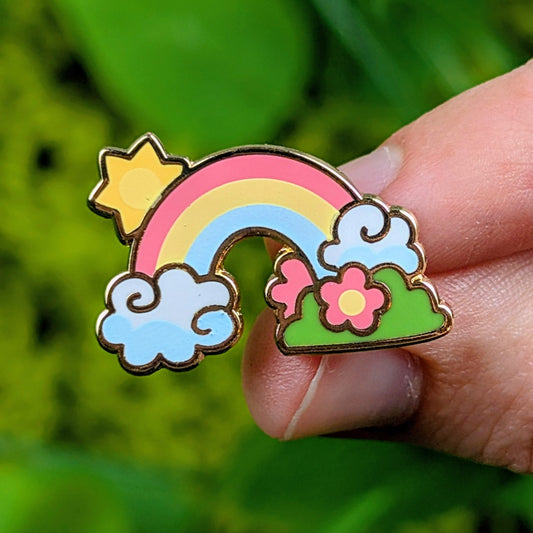 Rainbow Mini Enamel Pin