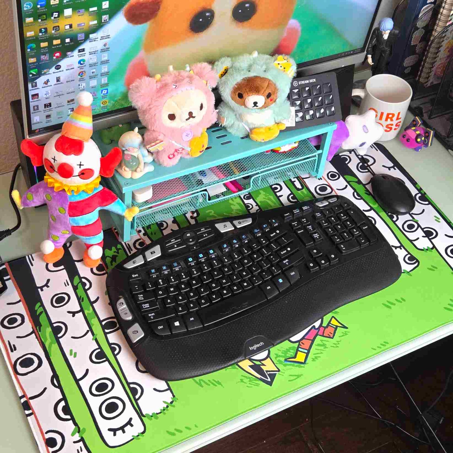 Forest Ghost Desk Mat!