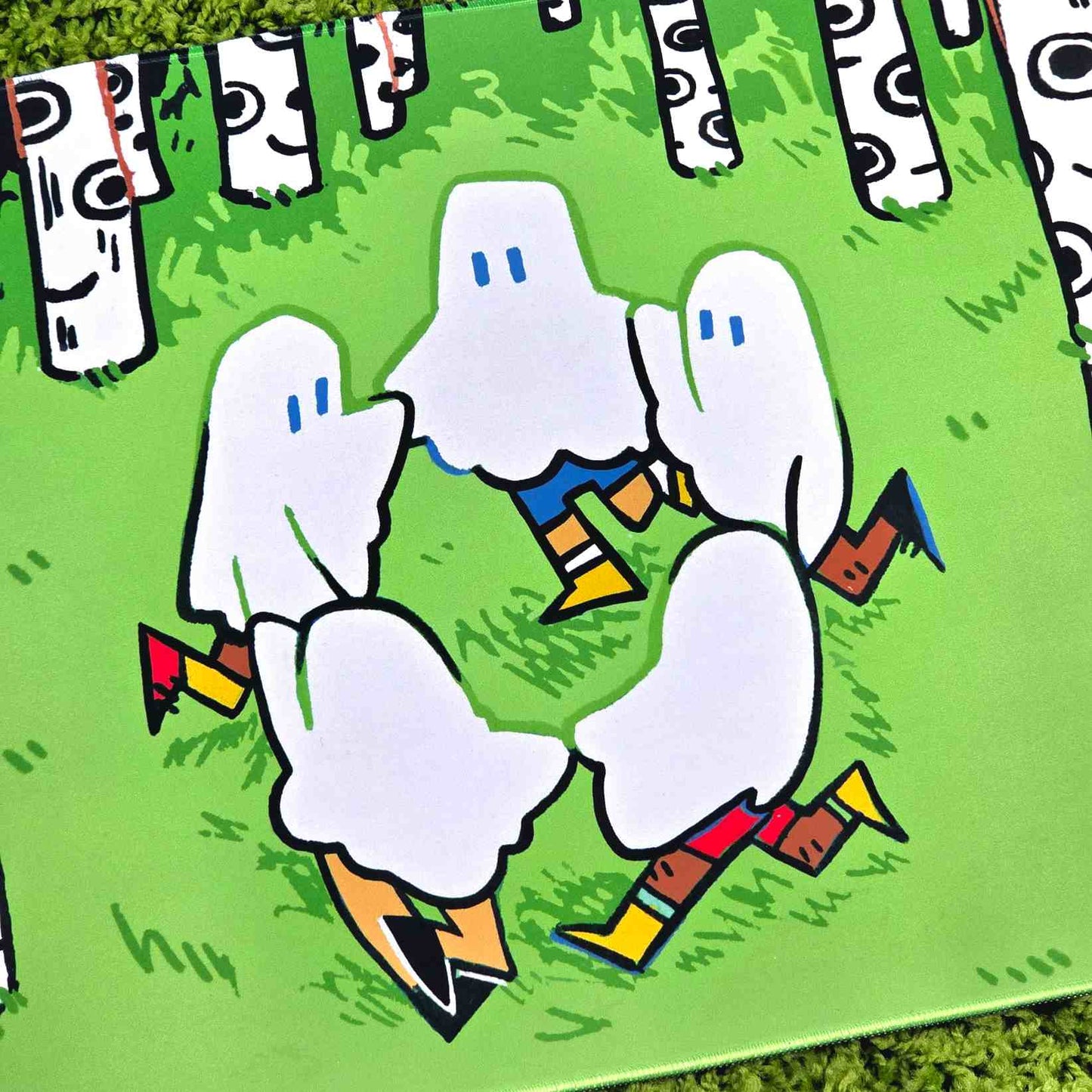 Forest Ghost Desk Mat!