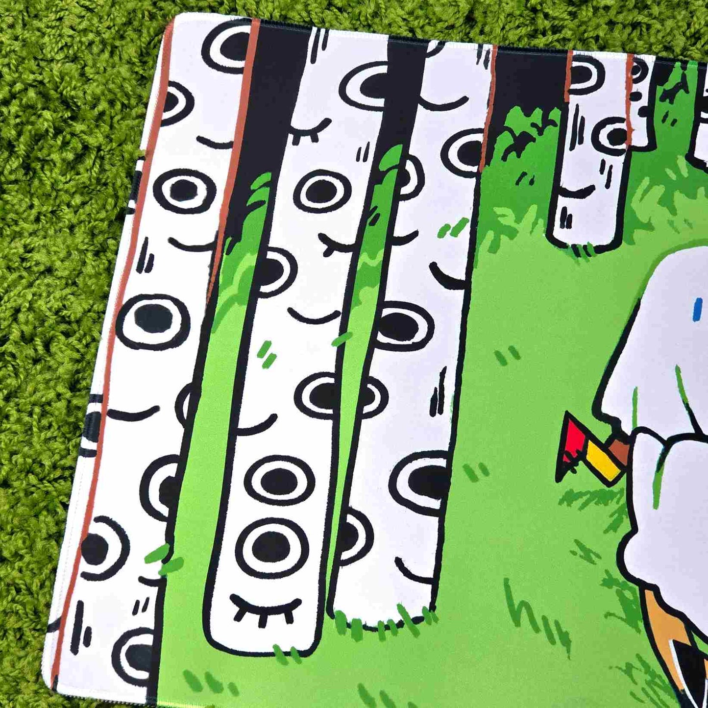 Forest Ghost Desk Mat!