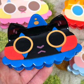 Cat Clown Hair Clip!