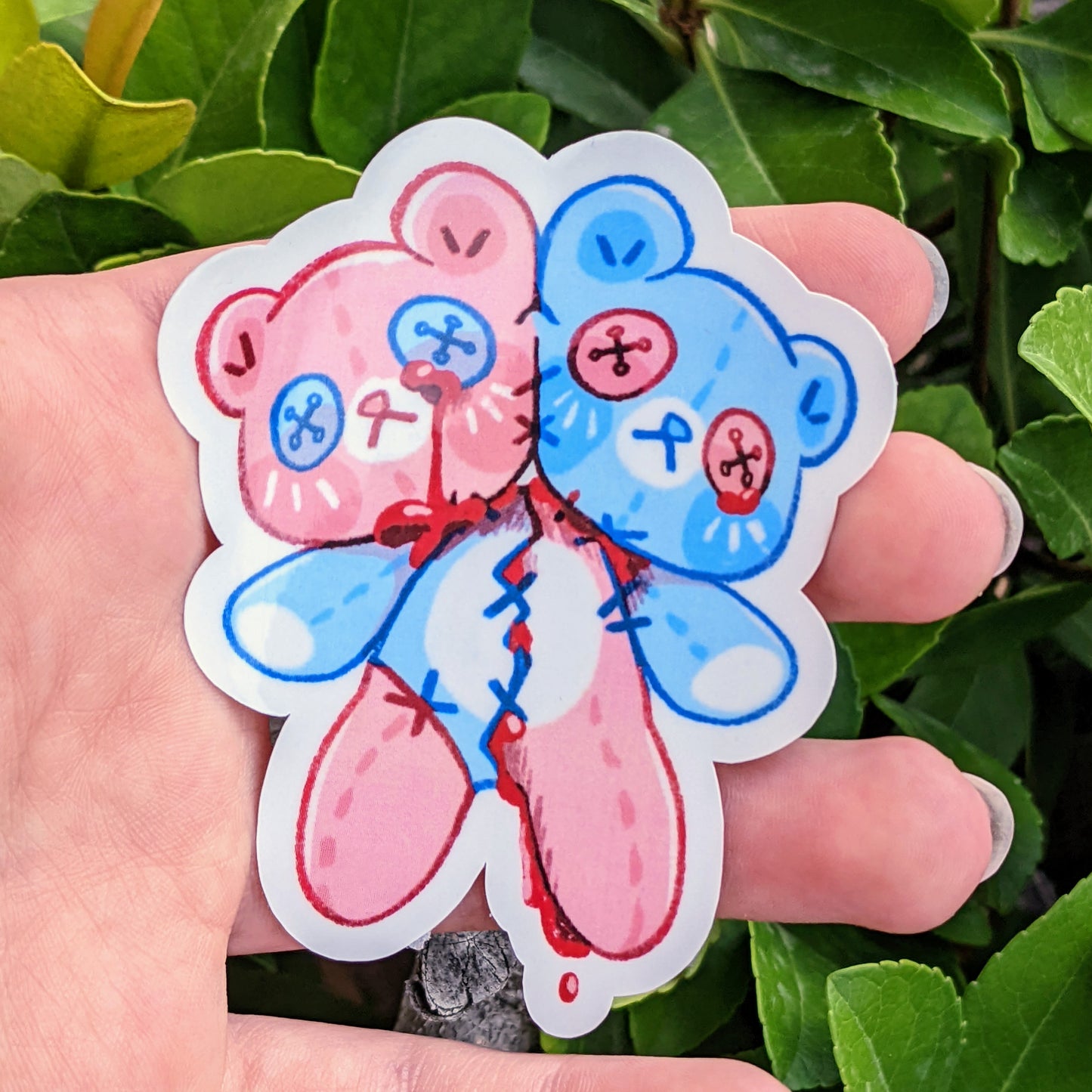 Creepy Plush Pets Sticker Set! - MilkyTomato