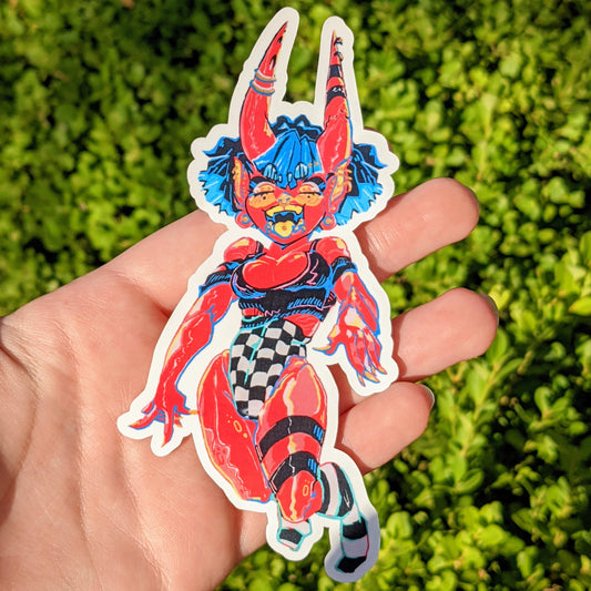 BIG Demon Girl Stickers!