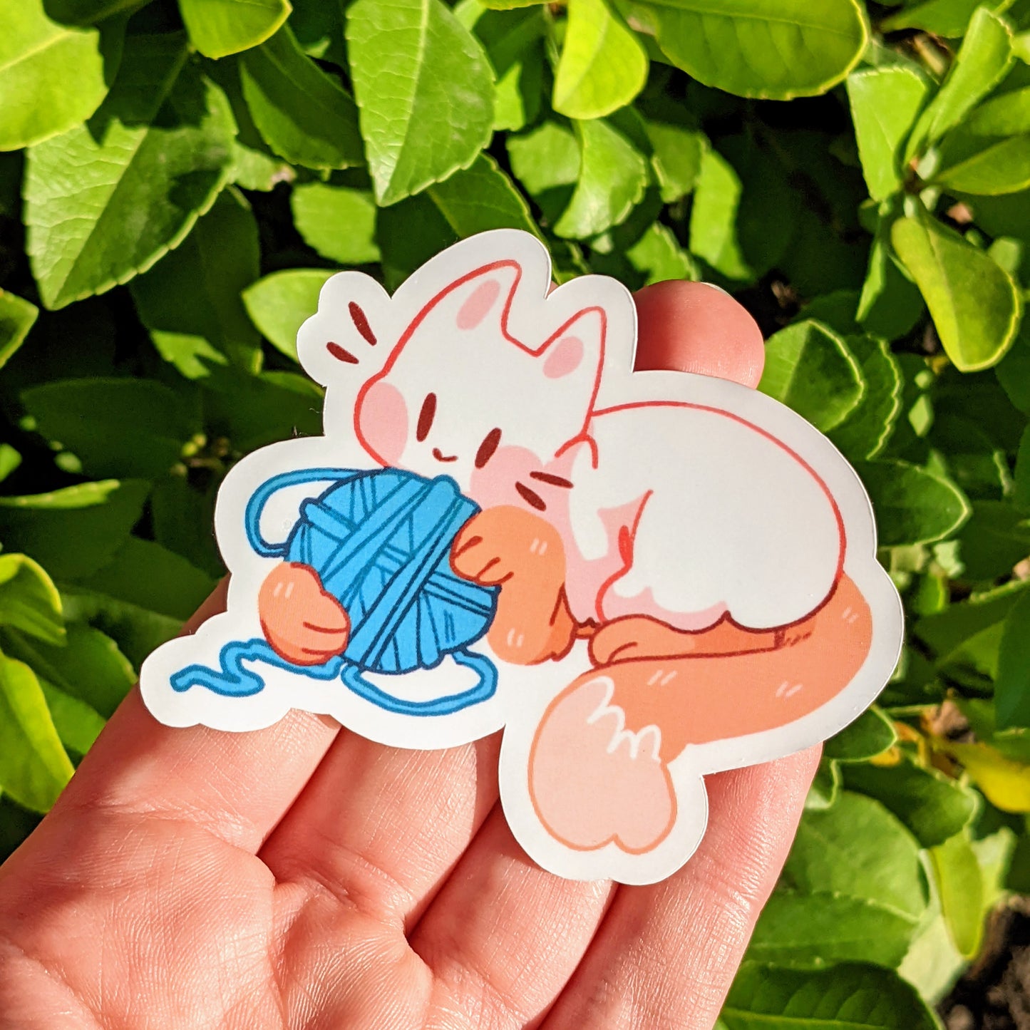 Cute Ghost Cat Stickers!