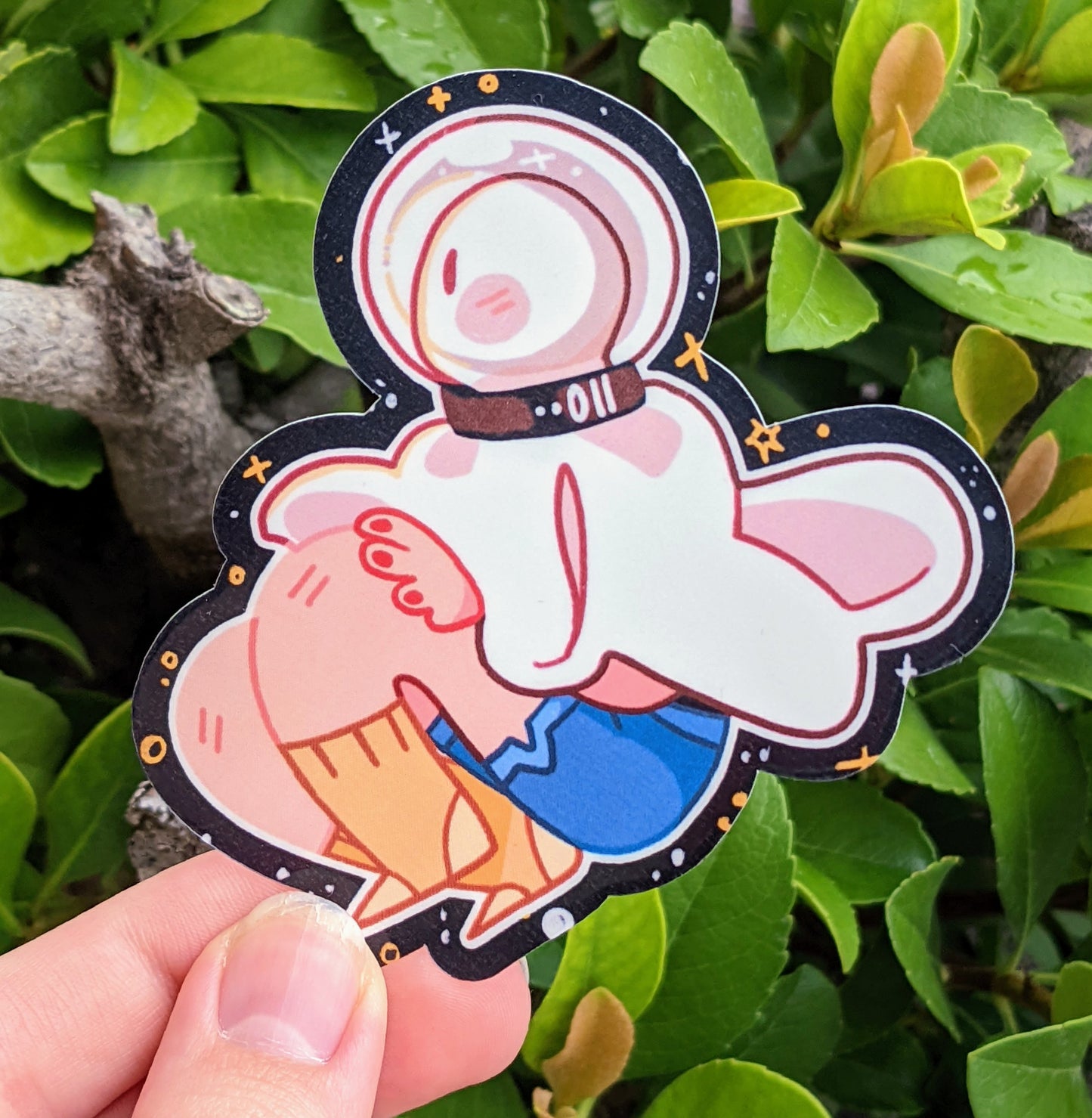 Space Ghost Duo Stickers