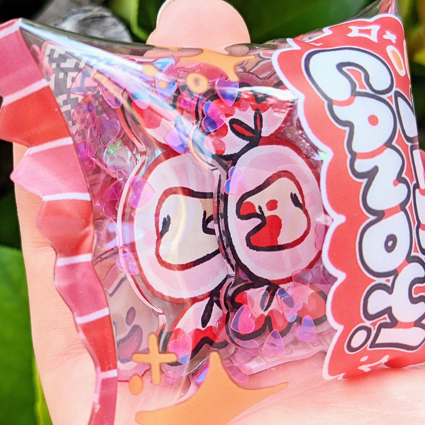 Puffy Teef Candy Keychain
