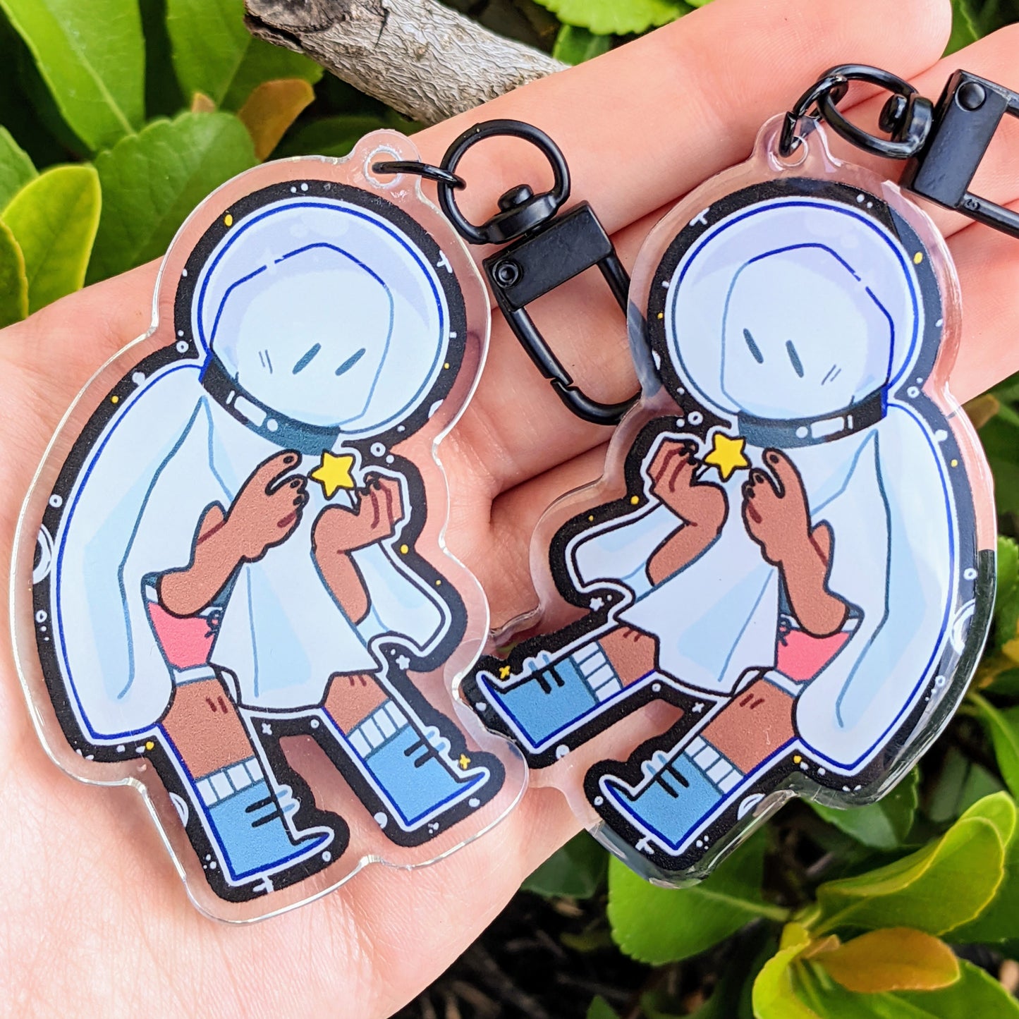 Space Ghost Keychains