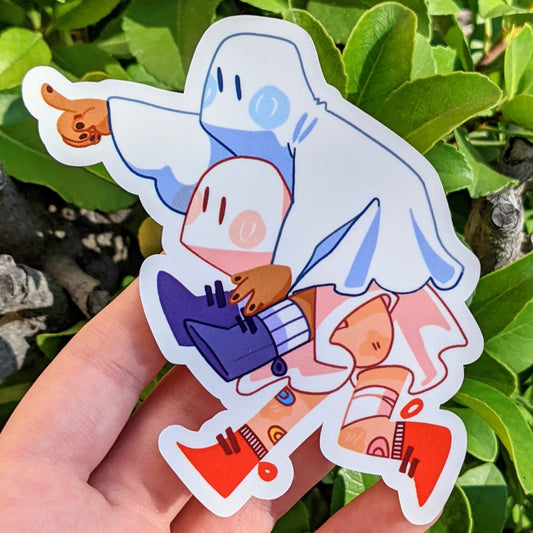 Runaway Ghost Stickers!