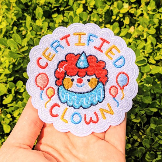 Certified Clown Patch 3.5in