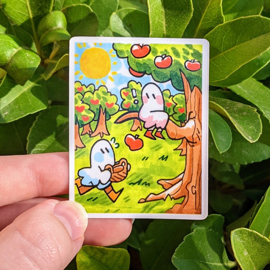 Tiny Ghost Art Sticker Set!