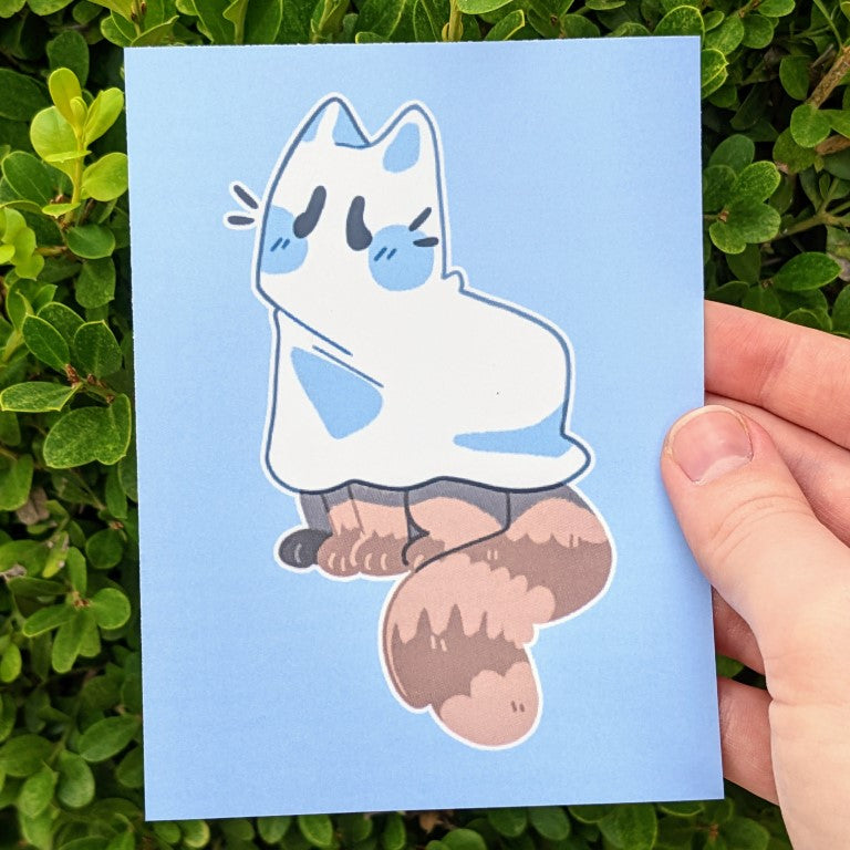 Halloween Kitties Mini Prints 4x5"