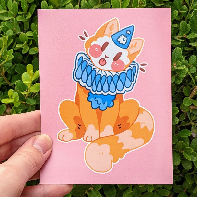 Halloween Kitties Mini Prints 4x5"