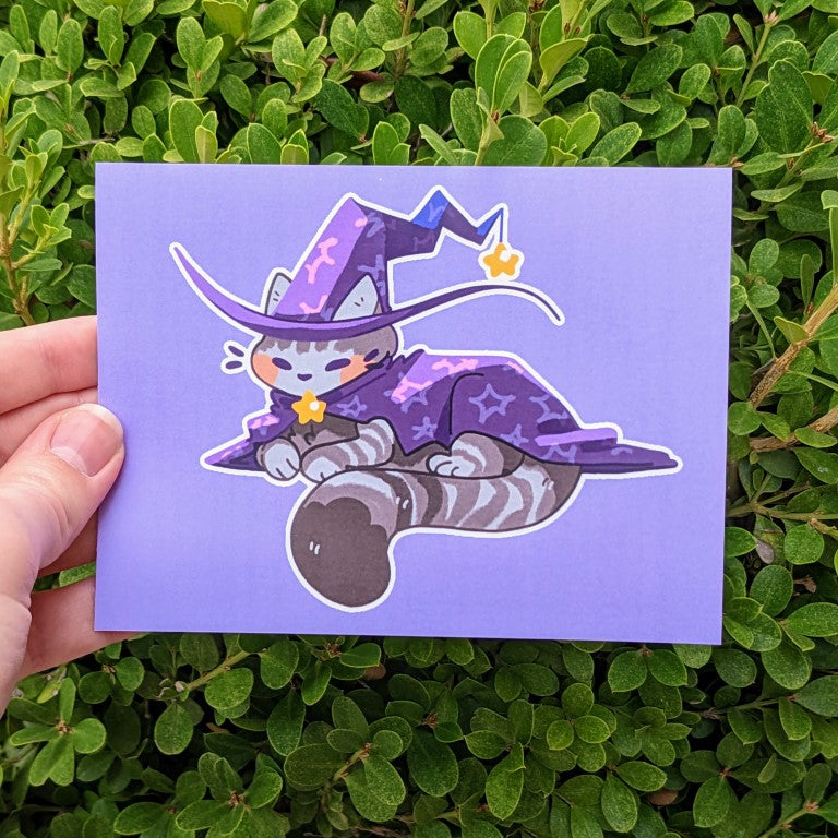 Halloween Kitties Mini Prints 4x5"
