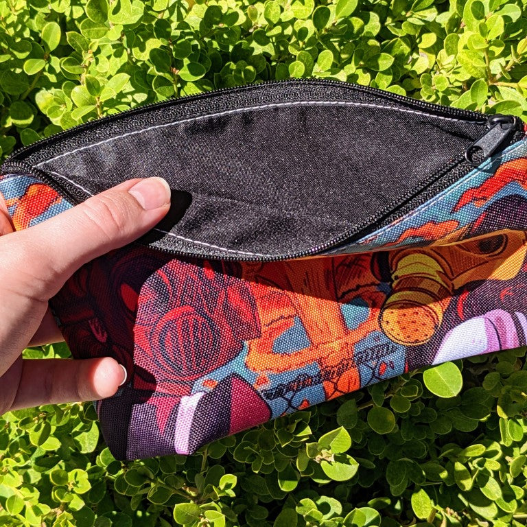 Gas Mask Girls Pencil Pouch