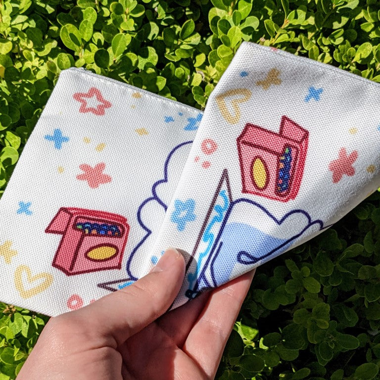 Crayon Ghost Pencil Pouch