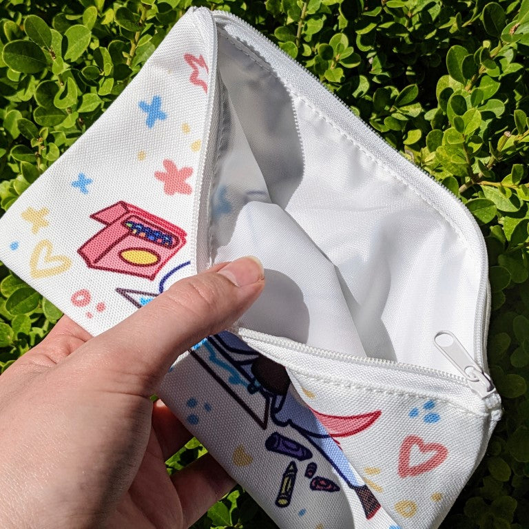 Crayon Ghost Pencil Pouch