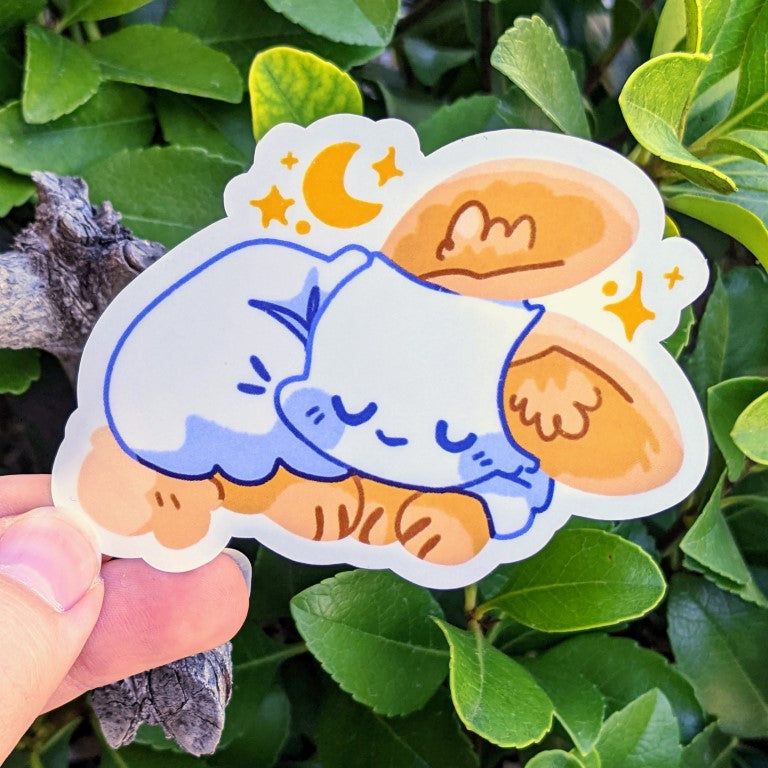 Cute Ghost Bunny Stickers!