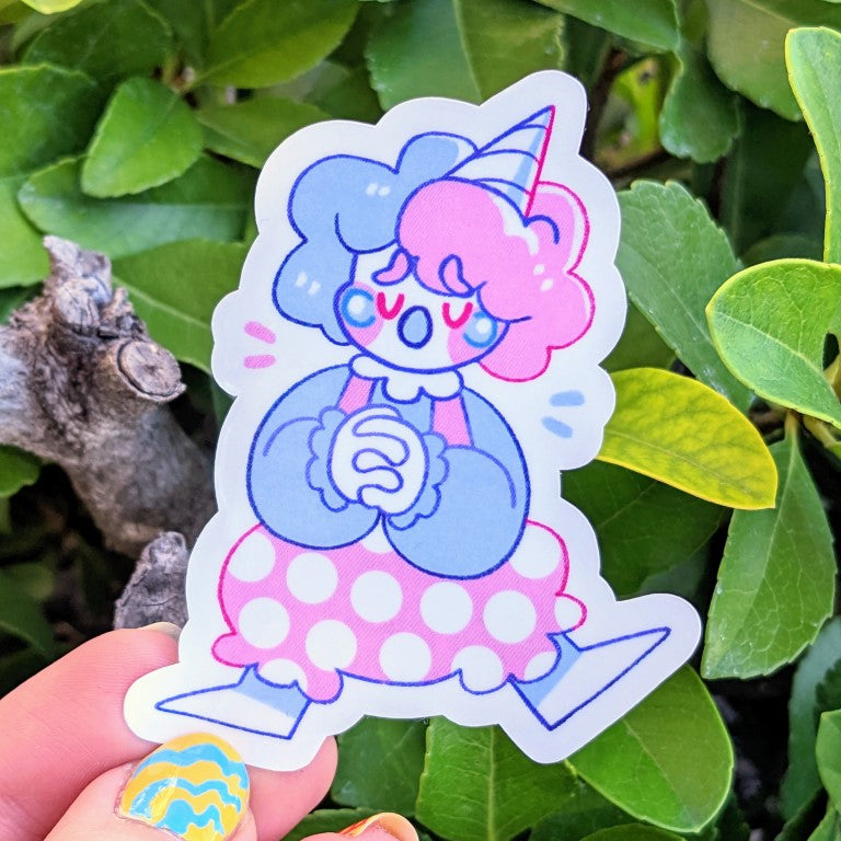 Sad Clown Trio V2 Stickers