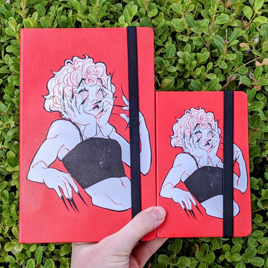 Droopy Eye Girl Sketchbook