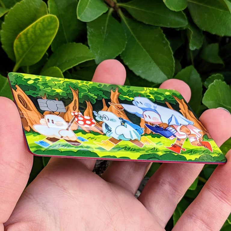 Runaway Ghosts Credit Card Skins