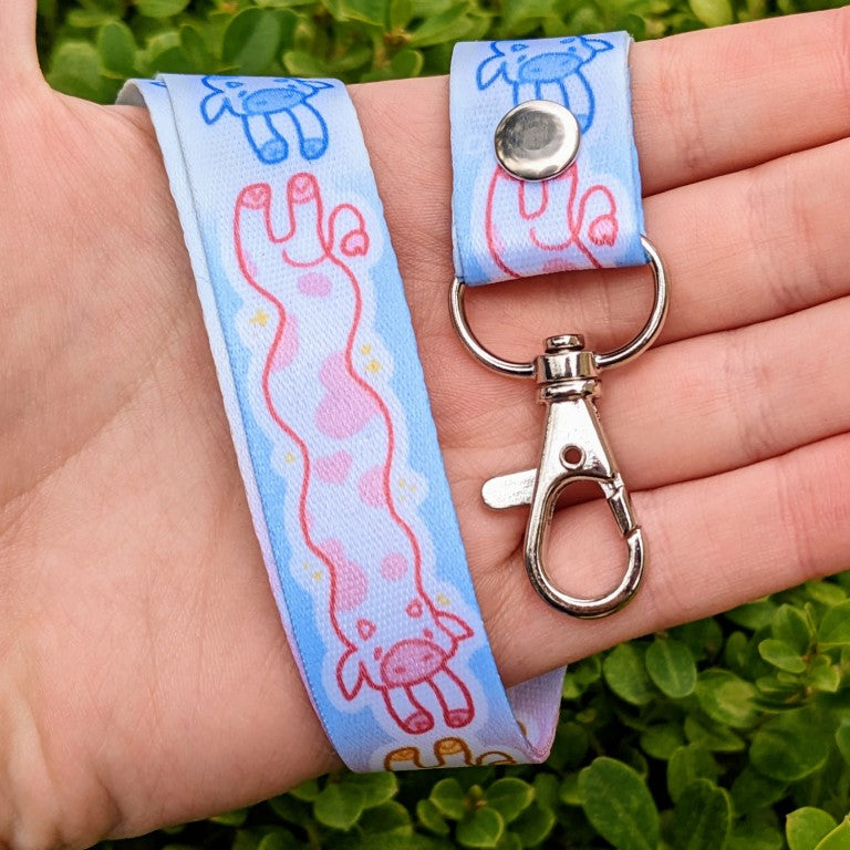 Long Cow Lanyard
