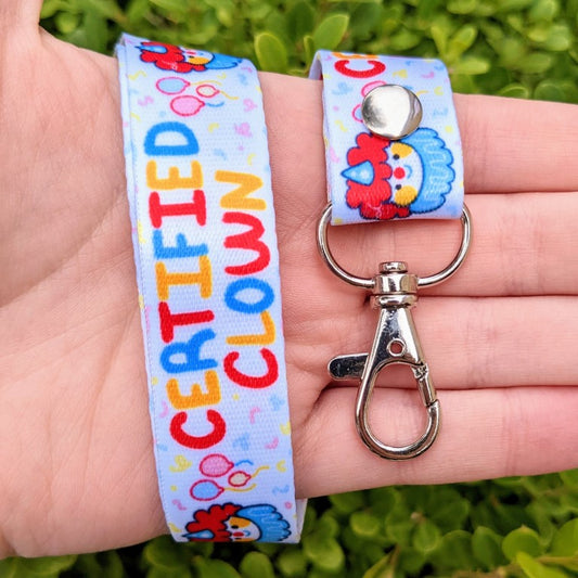 Certified Clown Lanyard