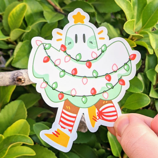 Christmas Ghostie Stickers!