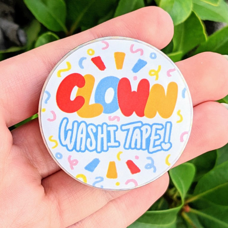 Certified Clown Washi Tape