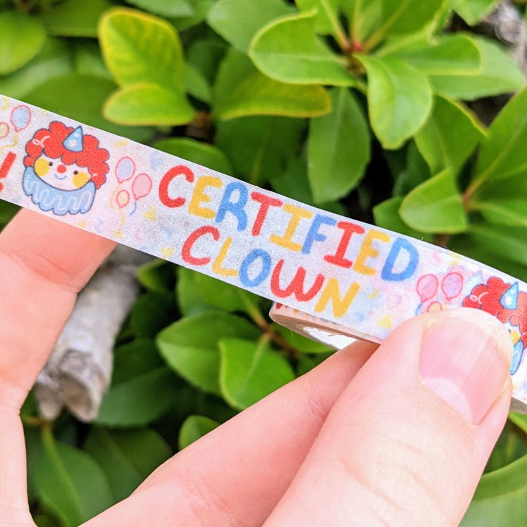 Certified Clown Washi Tape