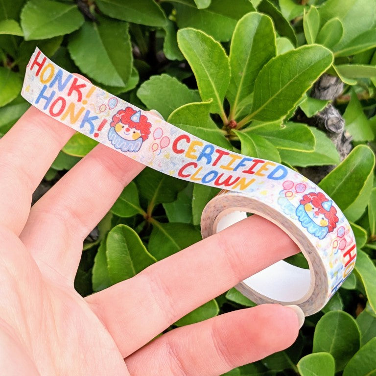 Certified Clown Washi Tape