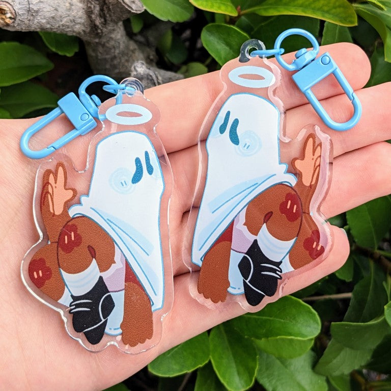 Devil and Angel Ghost Duo Keychains!