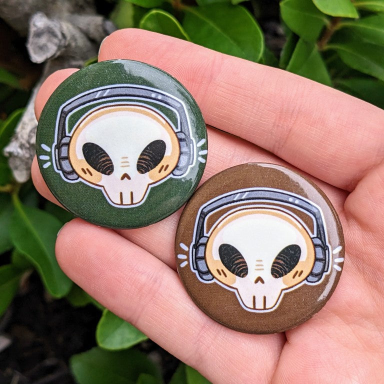 Cade Skull Buttons