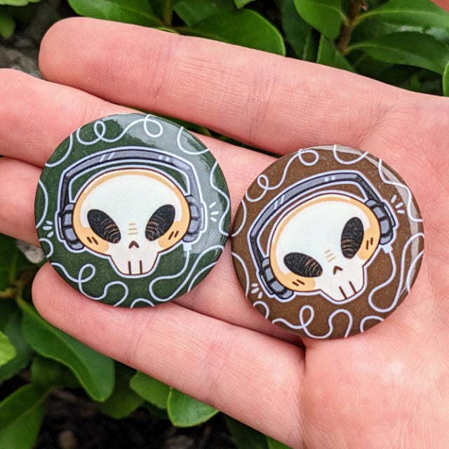 Cade Skull Buttons